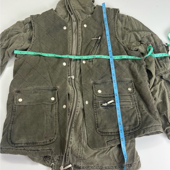 Go silk men’s khaki vest jacket XS L11-30 - Picture 4 of 8